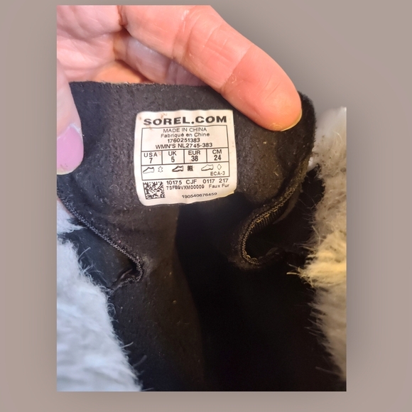 NWOT Sorel Cozy Joan Quarry Boots, 7 - Picture 7 of 8